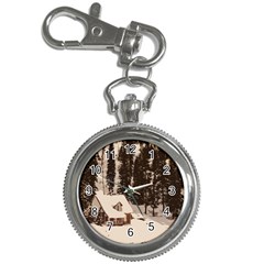 Cottage Key Chain Watches by snowwhitegirl