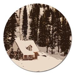 Cottage Magnet 5  (round)