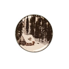 Cottage Hat Clip Ball Marker by snowwhitegirl
