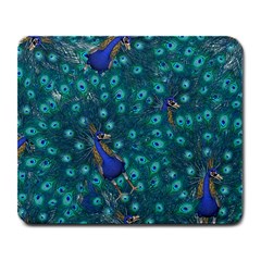 Peacocks Large Mousepads