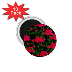 Roses At Night 1 75  Magnets (10 Pack) 