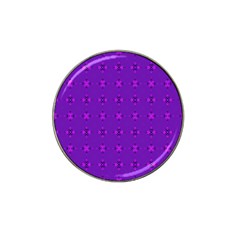 Bold Geometric Purple Circles Hat Clip Ball Marker (10 Pack) by BrightVibesDesign