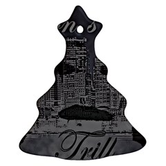 Trill Cover Final Ornament (christmas Tree)  by BOSTONSFINESTTRILL