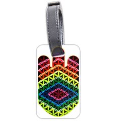 Hamsa Of God Luggage Tags (one Side)  by CruxMagic