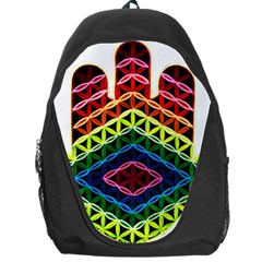 Hamsa Of God Backpack Bag by CruxMagic