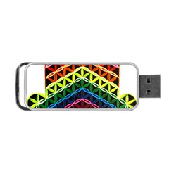 Hamsa Portable Usb Flash (one Side) by CruxMagic