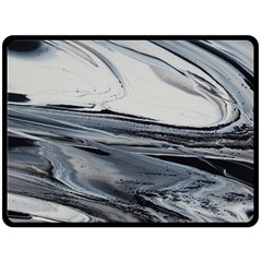 Space Drift Double Sided Fleece Blanket (large) 