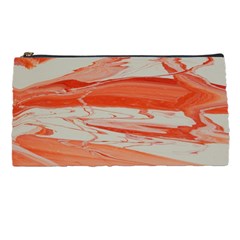 Orange Swirl Pencil Cases by WILLBIRDWELL