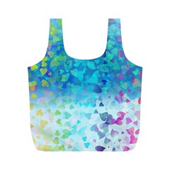 Hearts Colors Full Print Recycle Bag (m) by LoolyElzayat