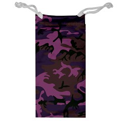 Camouflage Violet Jewelry Bag