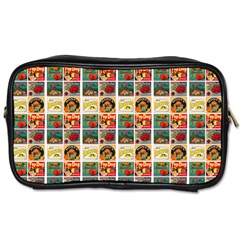 Victorian Fruit Labels Toiletries Bag (two Sides) by snowwhitegirl