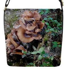 Abstract Of Mushroom Flap Closure Messenger Bag (s) by canvasngiftshop