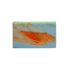 Orange And Blue Cosmetic Bag (xs) by WILLBIRDWELL