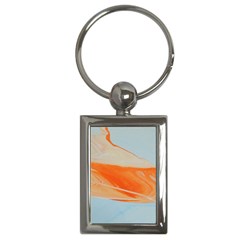 Orange And Blue Key Chains (rectangle)  by WILLBIRDWELL