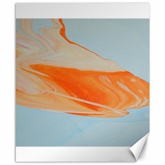 Orange And Blue Canvas 8  X 10 