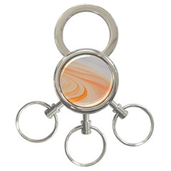 Orange And Blue 2 3-ring Key Chains