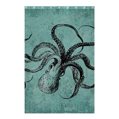 Vintage Octopus  Shower Curtain 48  X 72  (small) 