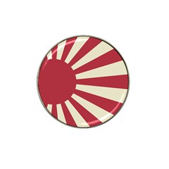 Rising Sun Flag Hat Clip Ball Marker