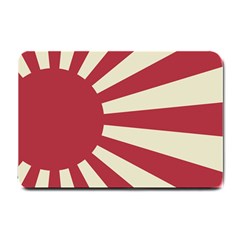 Rising Sun Flag Small Doormat  by Valentinaart