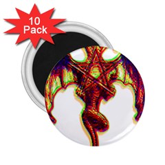 Demon 2 25  Magnets (10 Pack)  by ShamanSociety