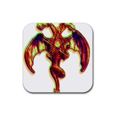 Demon Rubber Coaster (square)  by ShamanSociety