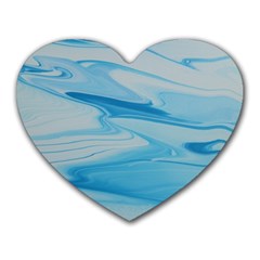 Jet Stream Heart Mousepads by WILLBIRDWELL