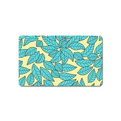 Leaves Dried Leaves Stamping Magnet (name Card)