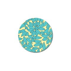 Leaves Dried Leaves Stamping Golf Ball Marker