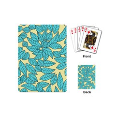 Leaves Dried Leaves Stamping Playing Cards (Mini)