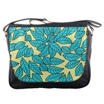 Leaves Dried Leaves Stamping Messenger Bag Front