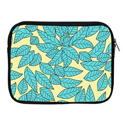Leaves Dried Leaves Stamping Apple iPad 2/3/4 Zipper Cases