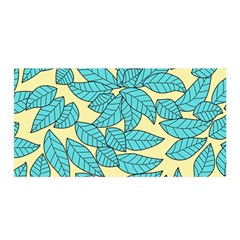 Leaves Dried Leaves Stamping Satin Wrap