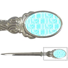 Aqua Blue Colored Waikiki Surfboards  Letter Opener by PodArtist