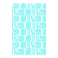 Aqua Blue Colored Waikiki Surfboards  Shower Curtain 48  X 72  (small)  by PodArtist