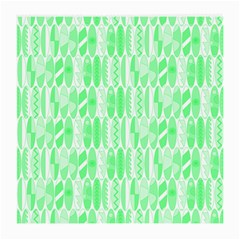 Bright Lime Green Colored Waikiki Surfboards  Medium Glasses Cloth (2-side) by PodArtist