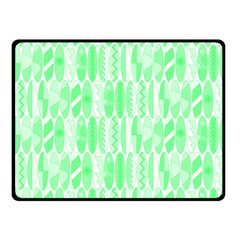 Bright Lime Green Colored Waikiki Surfboards  Fleece Blanket (small) by PodArtist