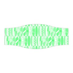 Bright Lime Green Colored Waikiki Surfboards  Stretchable Headband by PodArtist