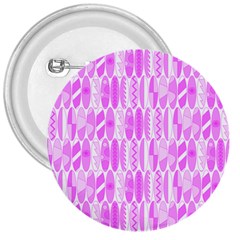Bright Pink Colored Waikiki Surfboards  3  Buttons by PodArtist