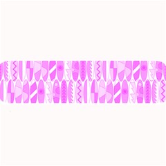 Bright Pink Colored Waikiki Surfboards  Large Bar Mats by PodArtist