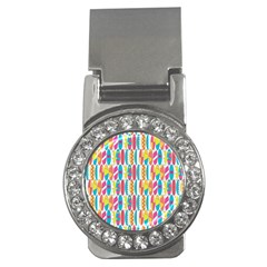 Rainbow Colored Waikiki Surfboards  Money Clips (cz)  by PodArtist