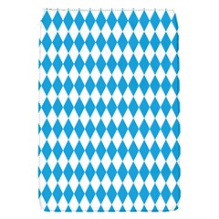 Oktoberfest Bavarian Blue And White Large Diagonal Diamond Pattern Removable Flap Cover (s) by PodArtist