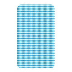 Oktoberfest Bavarian Blue And White Small Diagonal Diamond Pattern Memory Card Reader (rectangular) by PodArtist