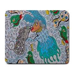 Music Angel Large Mousepads by chellerayartisans