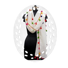 Indiahandycrfats women Fashion White Dupatta with Multicolour Pompom all four sides for Girls/women Ornament (Oval Filigree)