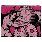 Working Woman Cosmetic Bag (XXXL) Back