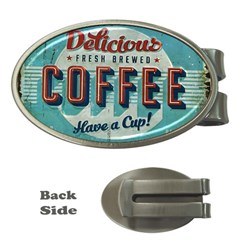 Delicious Coffee Money Clips (oval) 