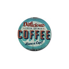 Delicious Coffee Golf Ball Marker