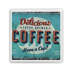 Delicious Coffee Memory Card Reader (square)