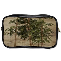 Vintage Bamboo Trees Toiletries Bag (one Side)