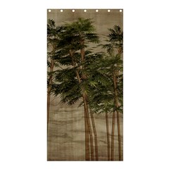 Vintage Bamboo Trees Shower Curtain 36  X 72  (stall)  by snowwhitegirl